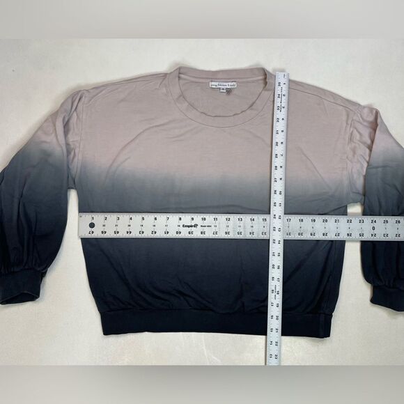 Young Fabulous & Broke Roya Ombre Gradient Sweatshirt Women Small Multicolor - Picture 5 of 5